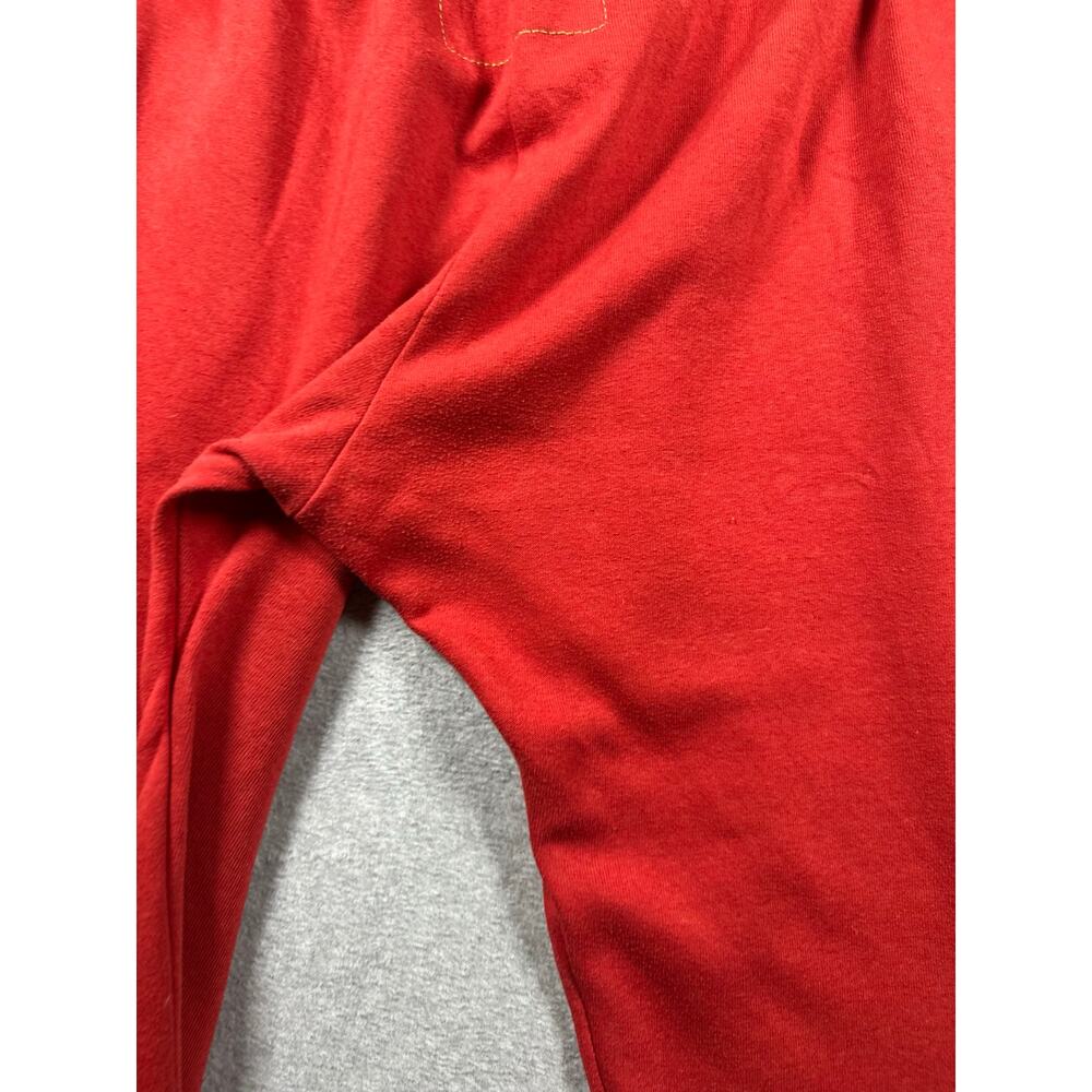 Aviator Nation Jogger Sweatpants Men's Size XL Red Blue Stripe Drawstring Waist - Picture 7 of 7